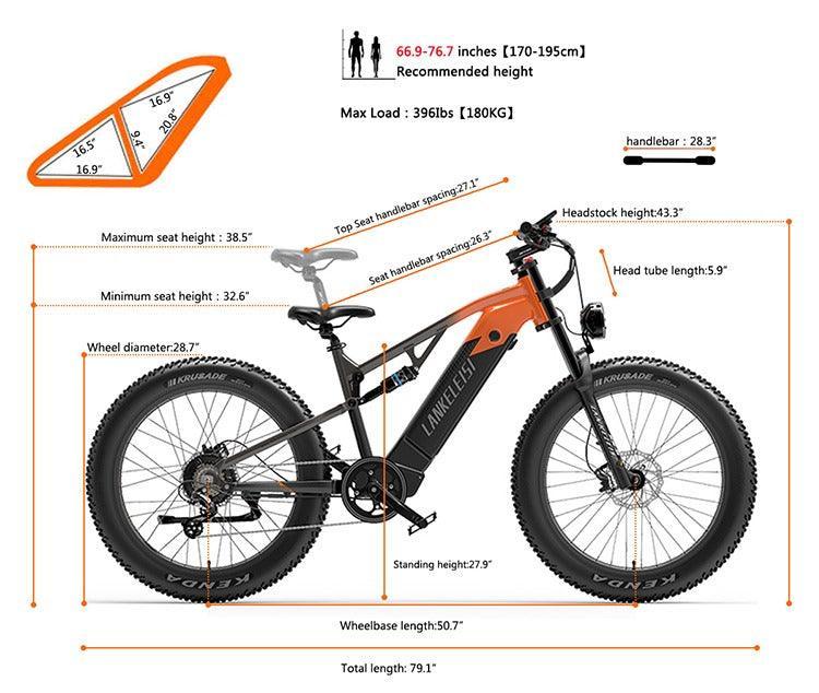 Lankeleisi RV700 Electric Mountain Bike - Pogo Cycles available in cycle to work