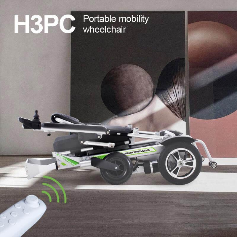 Airwheel H3PC Best Folding Electric Wheelchair - Pogo Cycles available in cycle to work