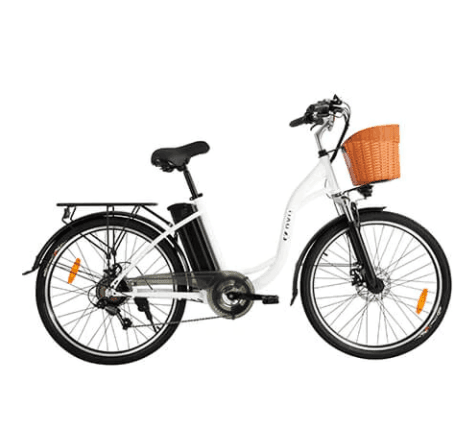 DYU C6 Upgraded Electric Bike - Pogo Cycles available in cycle to work