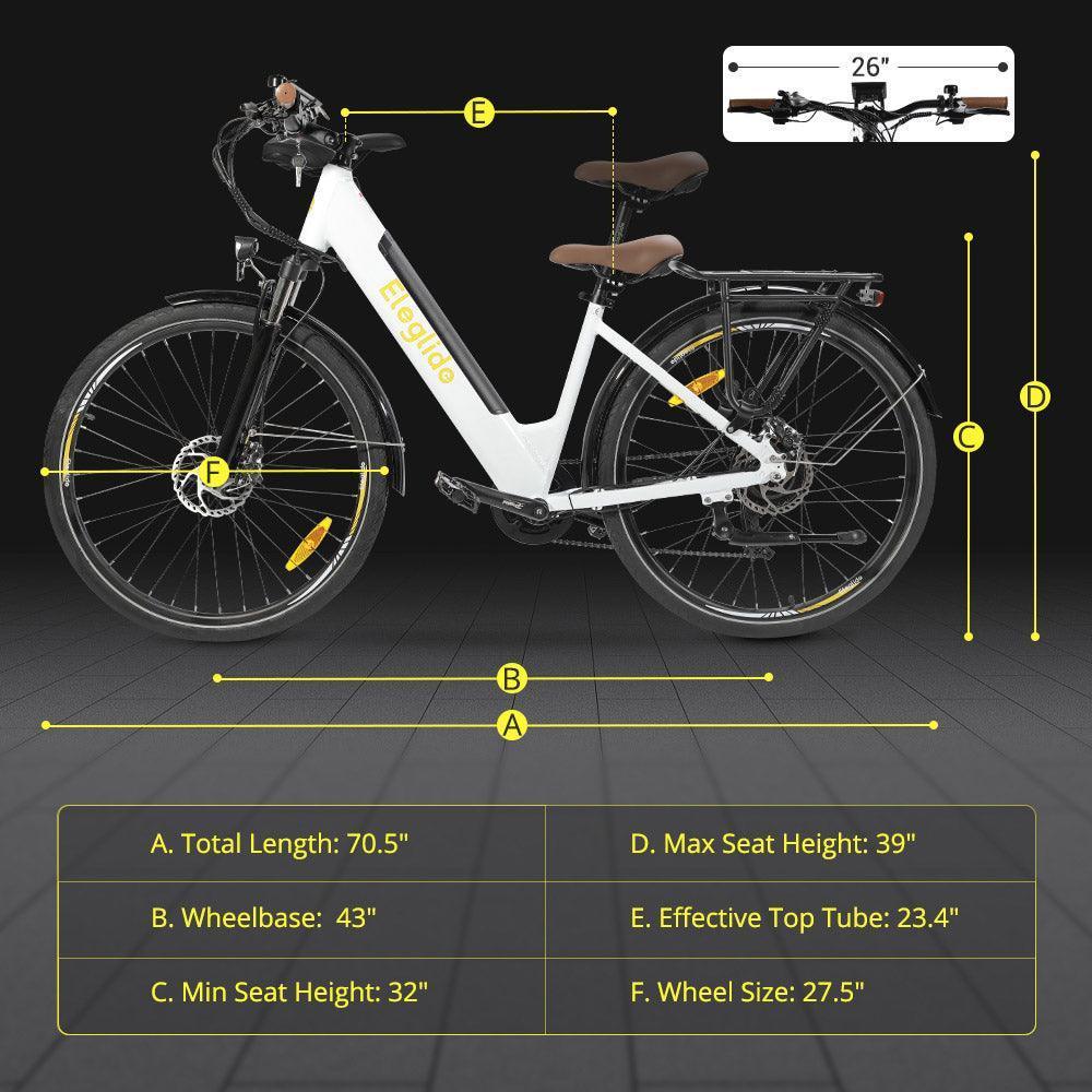 ELEGLIDE T1 STEP-THRU Electric Bike - Pogo Cycles available in cycle to work