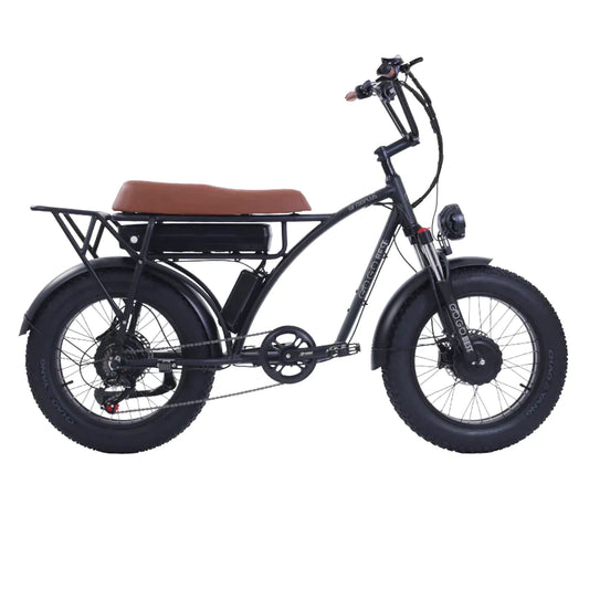 GOGOBEST GF750 Plus Electric City Retro Bike - Pogo Cycles available in cycle to work