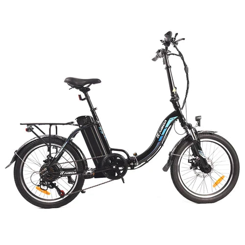 KAISDA K7 Folding Electric Moped Bike - Pogo Cycles available in cycle to work