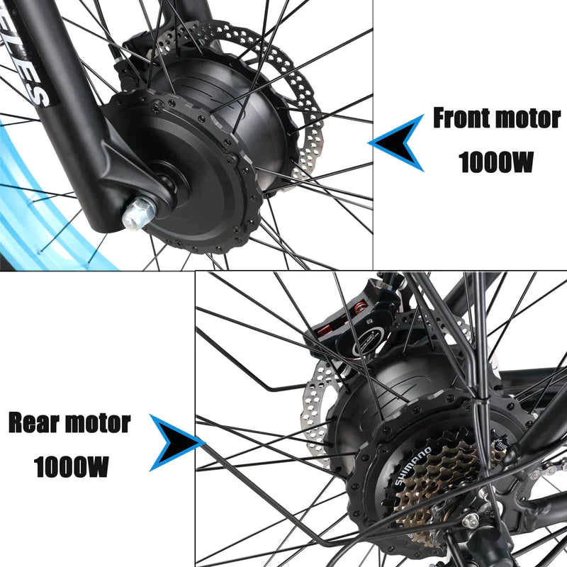 KETELES K800 2×1000W dual Motors Electric Bike - Pogo Cycles available in cycle to work