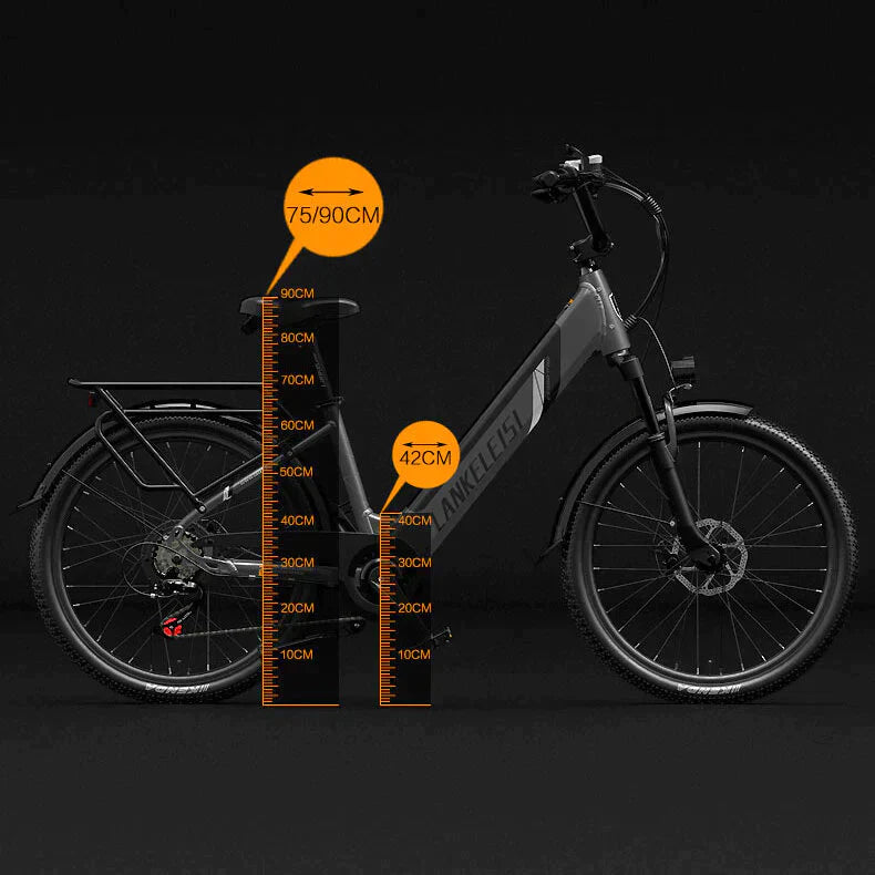 LANKELEISI ES500 PRO Electric Bike 500W - Pogo Cycles available in cycle to work