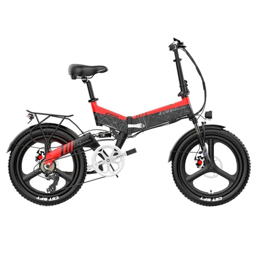 LANKELEISI G650 Electric Folding Bike - Pogo Cycles available in cycle to work