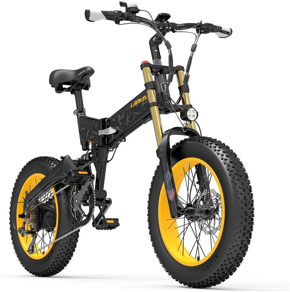 Lankeleisi X3000 Plus-UP 20 Inch 4.0 Fat Tire Snow Bike - Pogo Cycles available in cycle to work