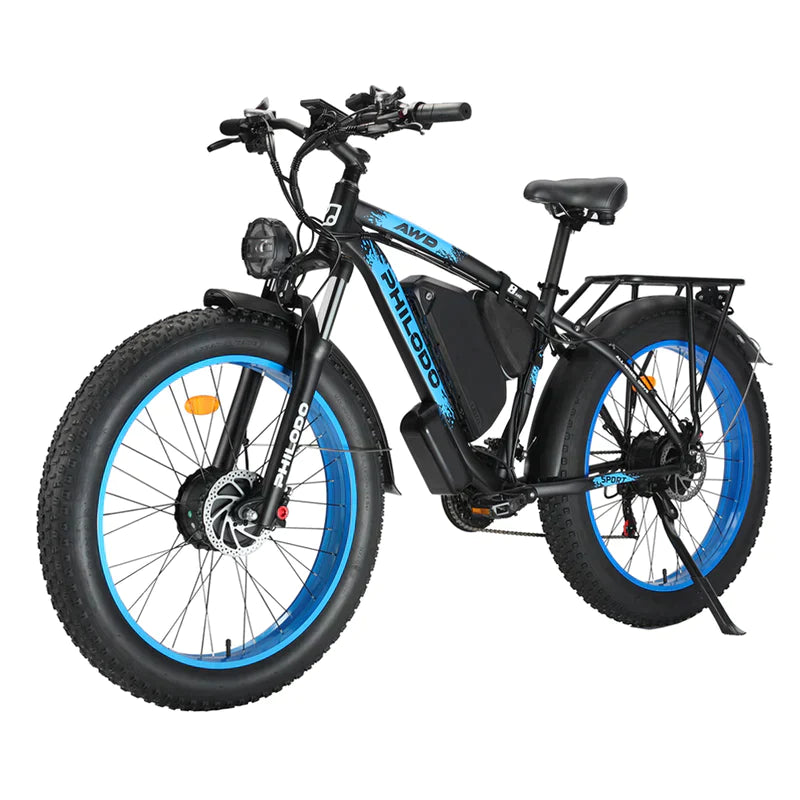 PHILODO H8 Dual Motor electric Bike cargo - Pogo Cycles available in cycle to work