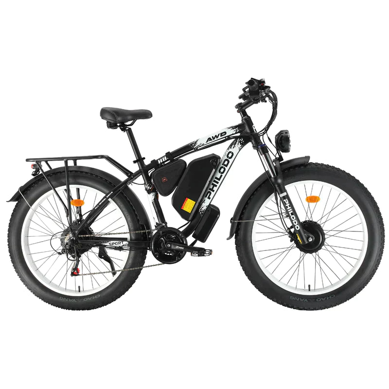 PHILODO H8 Dual Motor electric Bike cargo - Pogo Cycles available in cycle to work