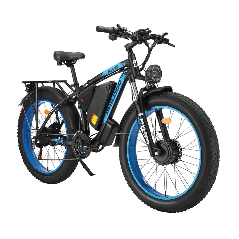 PHILODO H8 Dual Motor electric Bike cargo - Pogo Cycles available in cycle to work