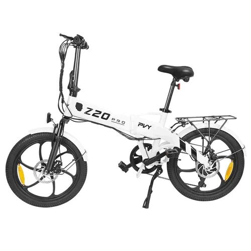 PVY Z20 Pro Electric Bike - White - Pogo Cycles available in cycle to work