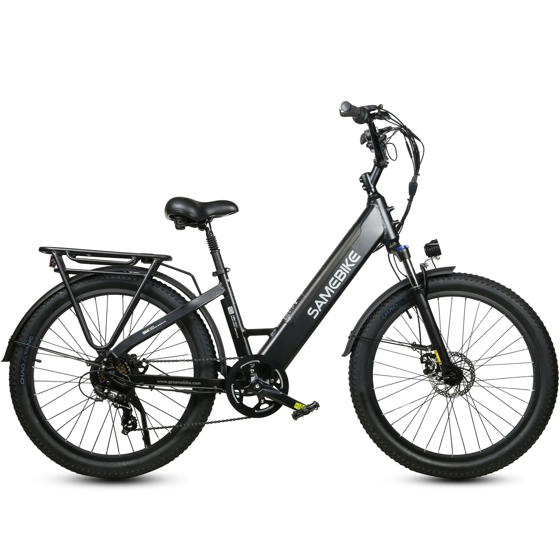 SAMEBIKE RS-A01 Fat Tire Electric City Bike - Pogo Cycles available in cycle to work