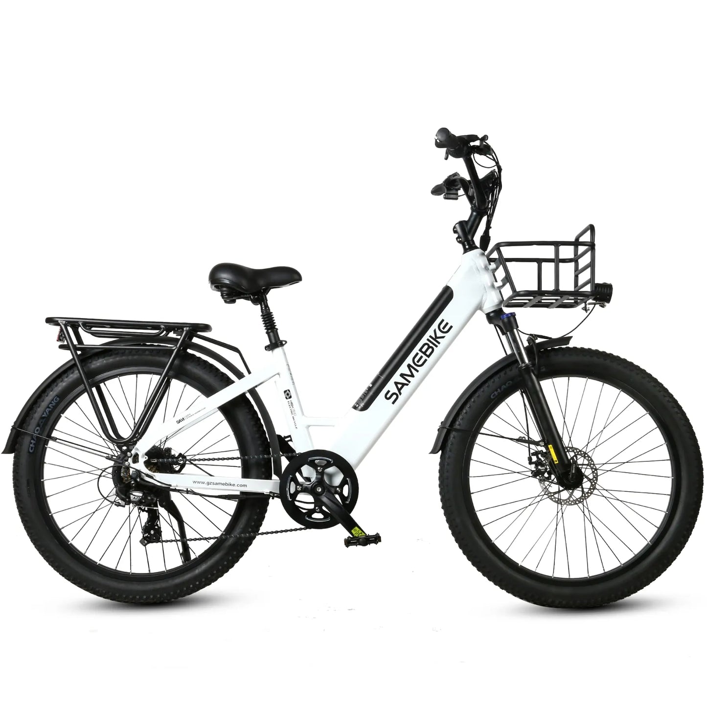 SAMEBIKE RS-A01 Fat Tire Electric City Bike - Pogo Cycles available in cycle to work